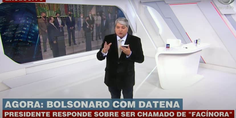 Datena, Bolsonaro, João Dória Datena, Bolsonaro, João Dória
