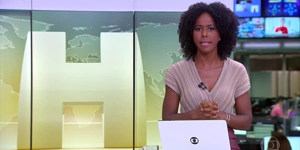 Maju encerrou Jornal Hoje com terrível notícia (Foto: Reprodução) Maju encerrou Jornal Hoje com terrível notícia (Foto: Reprodução)