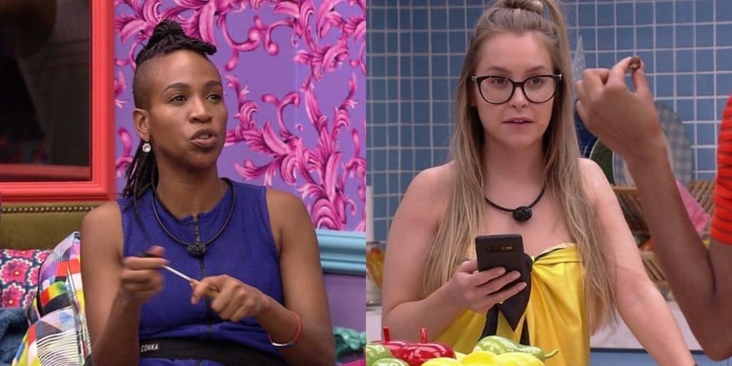 BBB21: Carla Diaz, após virar alvo de ofensas de Karol Conká, derrota rival e ganha o anjo da semana