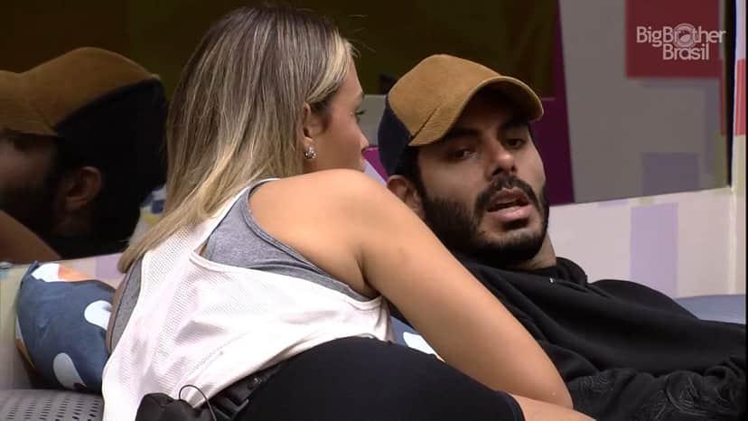 Rodolffo aconselhou Sarah no BBB21 (Foto: Reprodução) Rodolffo aconselhou Sarah no BBB21 (Foto: Reprodução)