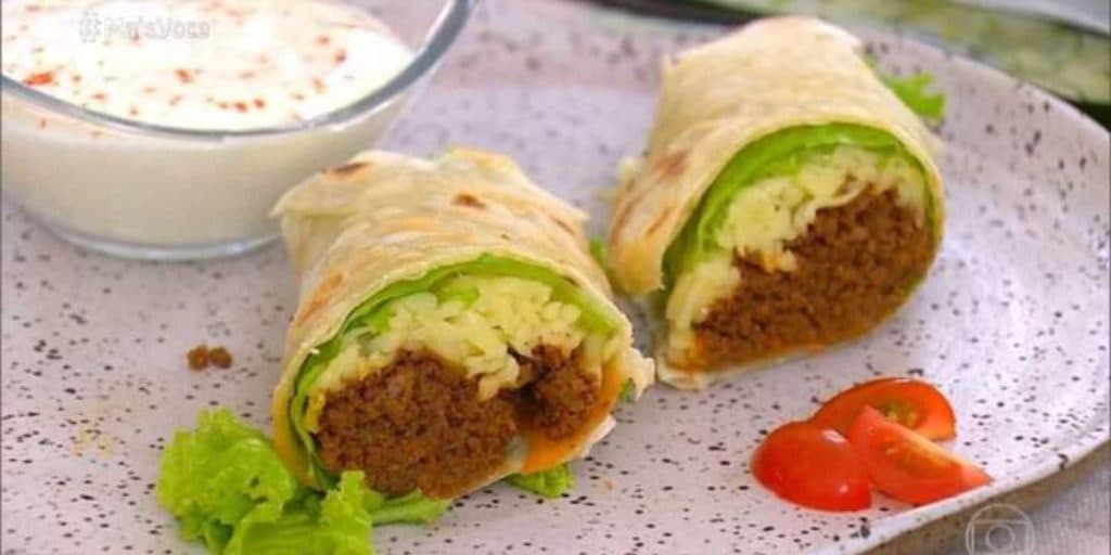 Ana Maria Braga prepara burrito no Mais Você de hoje (19/02)