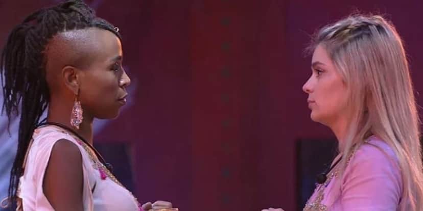 Karol Conká briga feio com Viih Tube no BBB21 (Foto: Reprodução) Karol Conká briga feio com Viih Tube no BBB21 (Foto: Reprodução)