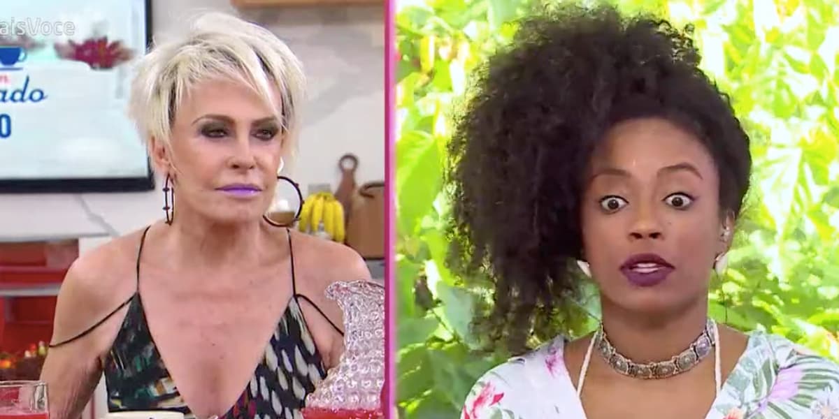 Lumena vai à Ana Maria (Reprodução) Lumena vai à Ana Maria (Reprodução)