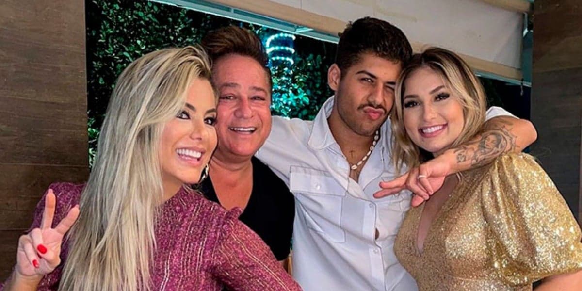 Leonardo e a nora, Virgínia Fonseca (Foto: Reproução/Instagram) Leonardo e a nora, Virgínia Fonseca (Foto: Reproução/Instagram)