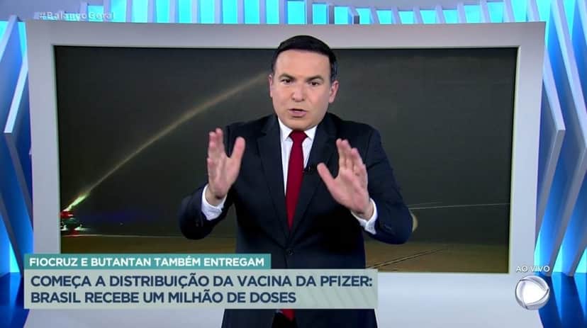 Reinaldo Gottino na emissora de Edir Macedo Reinaldo Gottino na emissora de Edir Macedo