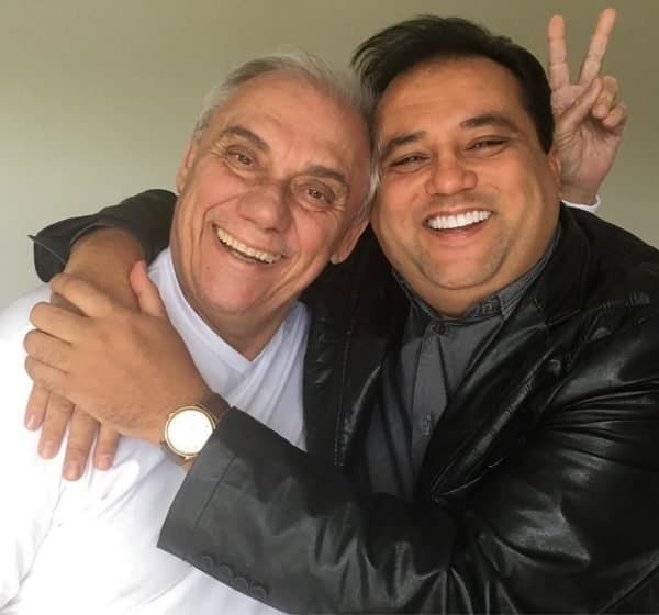Marcelo Rezende e Geraldo Luís - Reprodução Marcelo Rezende e Geraldo Luís - Reprodução