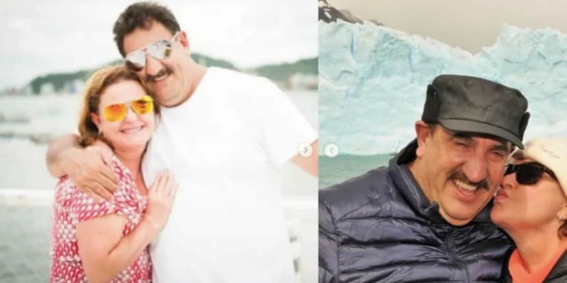 Ratinho e esposa Ratinho e esposa