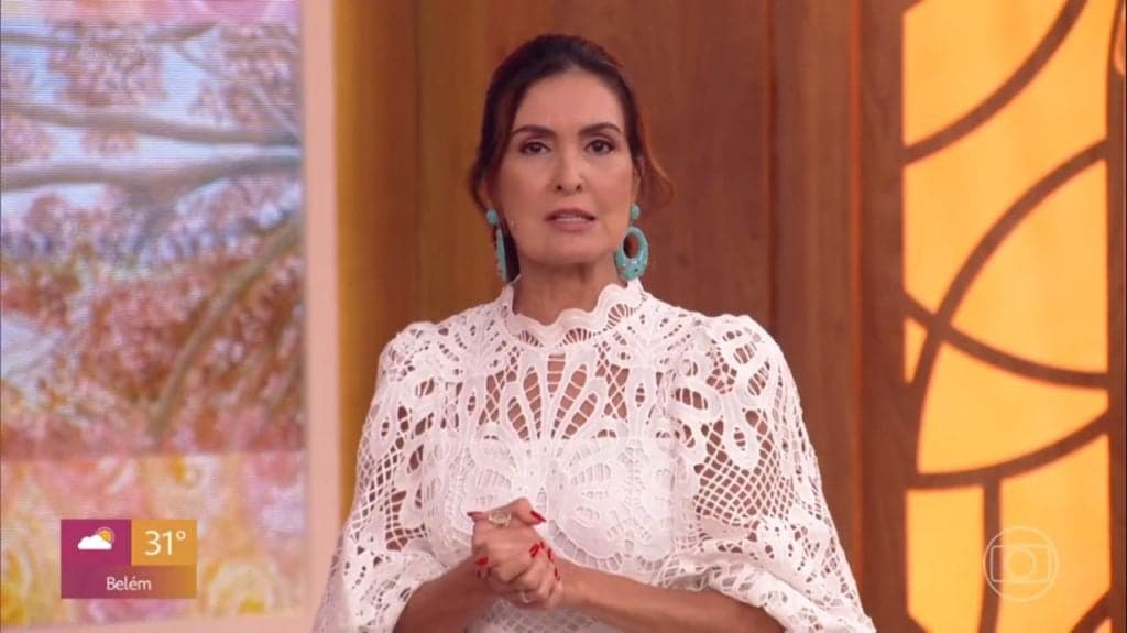 Fátima Bernardes desabafa na Globo, faz revelação às câmeras e choca com o que diz: "É grave"