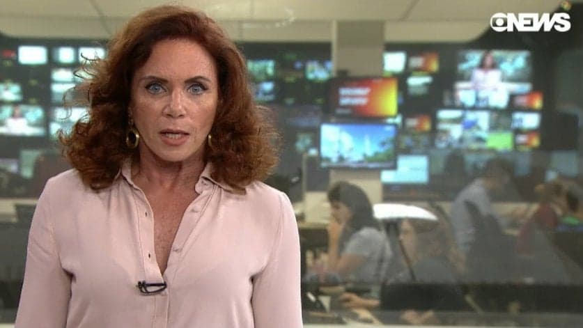 A âncora da GloboNews, Leilane Neubarth A âncora da GloboNews, Leilane Neubarth