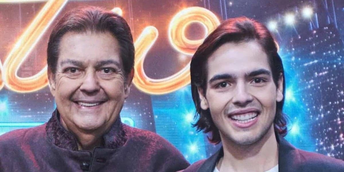 Faustão e o filho, João Guilherme Faustão e o filho, João Guilherme
