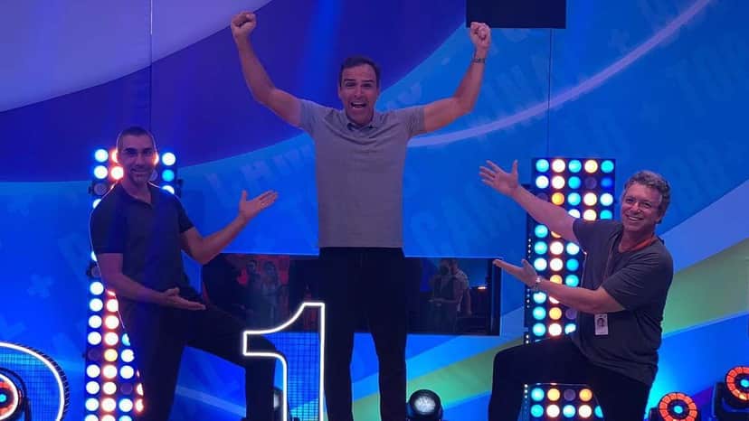 Rodrigo Dourado, Tadeu Schmidt e Boninho fazem parte da equipe do Big Brother Brasil (Foto: Reprodução) Rodrigo Dourado, Tadeu Schmidt e Boninho fazem parte da equipe do Big Brother Brasil (Foto: Reprodução)