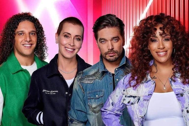 Jurados do The Voice na versão holandesa (Foto: Reprodução) Jurados do The Voice na versão holandesa (Foto: Reprodução)