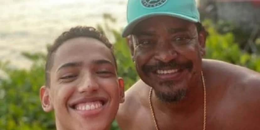 Compadre Washington ao lado do filho (Foto: Reprodução) Compadre Washington ao lado do filho (Foto: Reprodução)