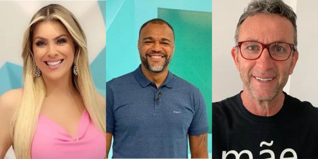 Renata Fan, Neto e Denílson formam melhor time de esporte da TV e dão show de informação e profissionalismo