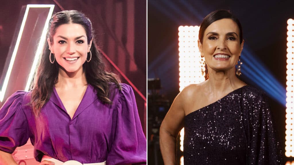Thais Fersoza e Fátima Bernardes serão parceiras na décima primeira temporada do The Voice Brasil- Foto: Montagem Thais Fersoza e Fátima Bernardes serão parceiras na décima primeira temporada do The Voice Brasil- Foto: Montagem