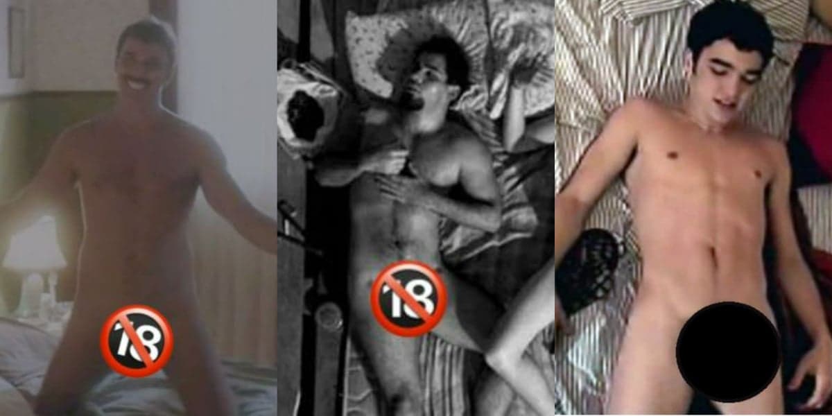 Marcelo Faria, Juliano Cazarré e Caio Blat pelados em filmes nacionais (Foto: Reprodução) Marcelo Faria, Juliano Cazarré e Caio Blat pelados em filmes nacionais (Foto: Reprodução)