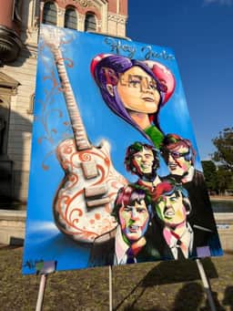 Fábricas de Cultura levam exposição de telas inspiradas em músicas dos Beatles para o Conjunto Nacional