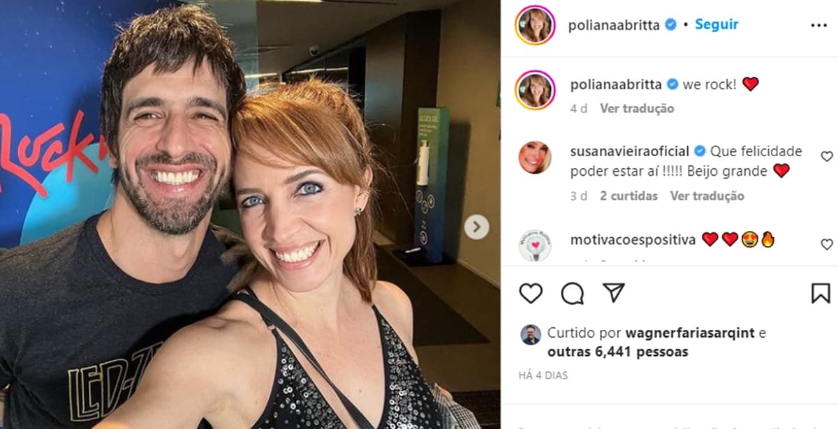 Poliana Abritta e seu namorado Chico Walcacer, jornalista da Globo Poliana Abritta e seu namorado Chico Walcacer, jornalista da Globo