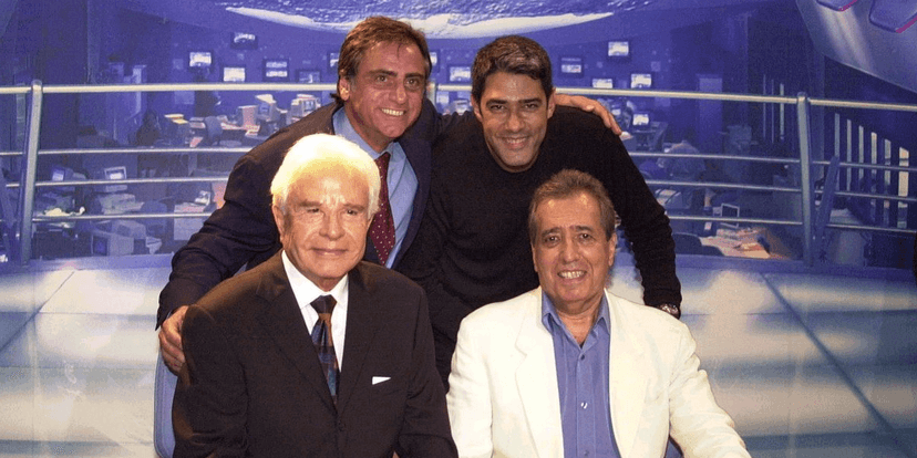 Jornalista Berto Filho, ao lado de dois outros grandes ícones do jornal Nacional: Cid Moreira e William Bonner (Foto Reprodução/Internet) Jornalista Berto Filho, ao lado de dois outros grandes ícones do jornal Nacional: Cid Moreira e William Bonner (Foto Reprodução/Internet)
