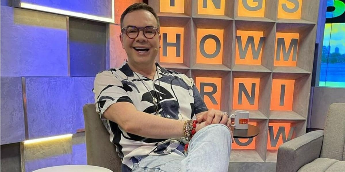 Felipeh Campos nos bastidores do "Morning Show", da Jovem Pan (Foto: Reprodução/Instagram) Felipeh Campos nos bastidores do "Morning Show", da Jovem Pan (Foto: Reprodução/Instagram)