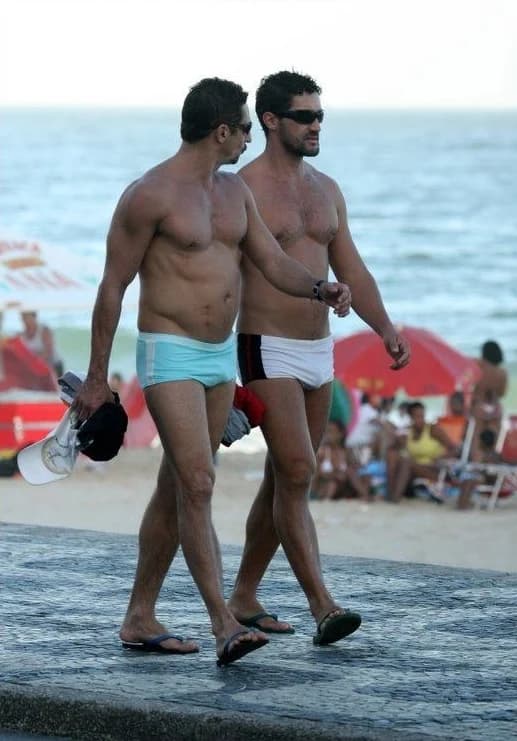 Tuca Andrada e amigo (Foto: AgNews) Tuca Andrada e amigo (Foto: AgNews)