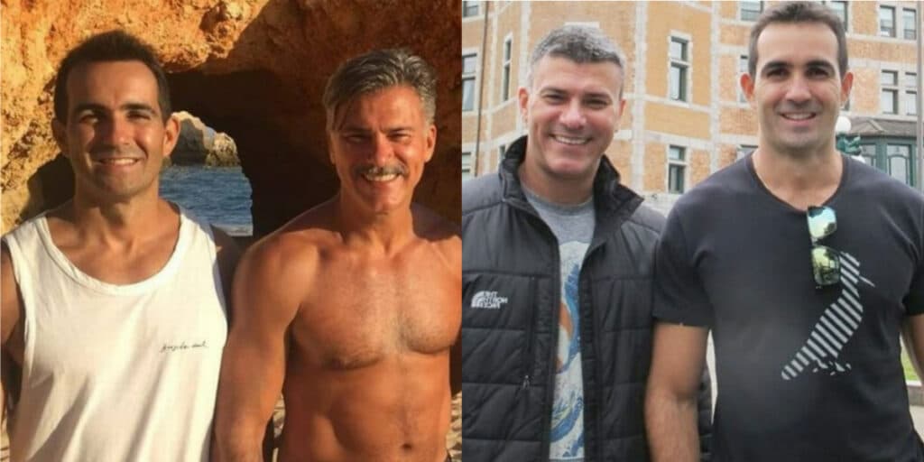 Leonardo Vieira e Leandro Fonseca (Foto: Reprodução/Instagram) Leonardo Vieira e Leandro Fonseca (Foto: Reprodução/Instagram)