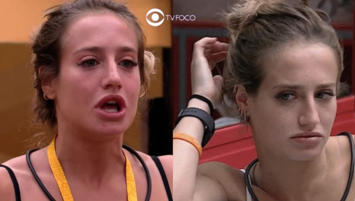 Bruna Griphão contou que recebeu cerca de R$800 reais em seu primeiro trabalho (Foto: reprodução / Globoplay) Bruna Griphão contou que recebeu cerca de R$800 reais em seu primeiro trabalho (Foto: reprodução / Globoplay)