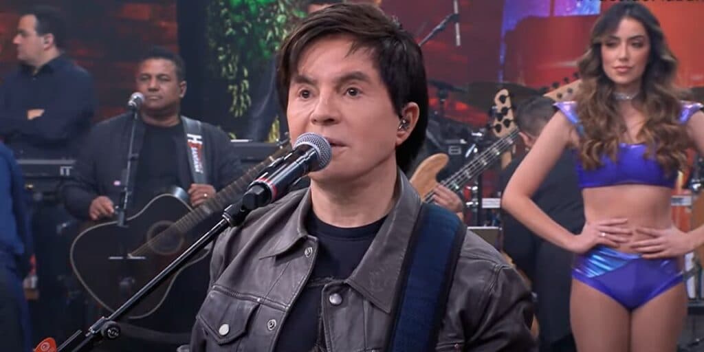 No Faustão na Band, Xororó fala de fim de dupla e revela: “Foi uma decisão dos dois”