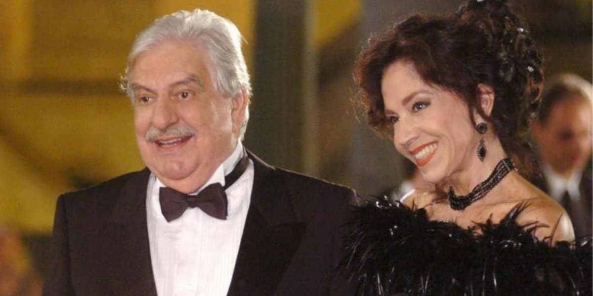 Hugo Carvana e Yoná Magalhães em "Paraíso Tropical" (Foto: Divulgação/TV Globo) Hugo Carvana e Yoná Magalhães em "Paraíso Tropical" (Foto: Divulgação/TV Globo)