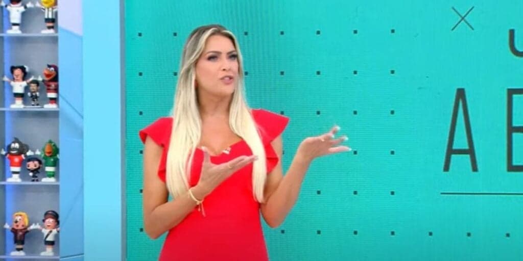 Notícia de gravidez é confirmada no Jogo Aberto e Renata Fan fica em choque ao vivo: "Eu não acredito"