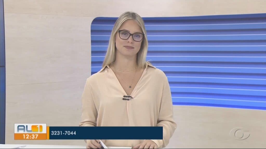 Sofia Sepreny apresenta o Bom Dia alagoas - Foto: Reprodução/Internet Sofia Sepreny apresenta o Bom Dia alagoas - Foto: Reprodução/Internet