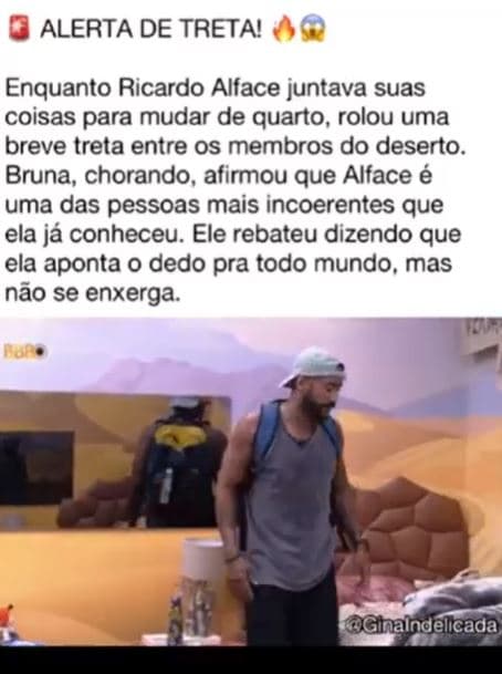 Alface arruma as malas e Bruna Griphao aos berros no BBB23 - Foto Reprodução Instagram Alface arruma as malas e Bruna Griphao aos berros no BBB23 - Foto Reprodução Instagram