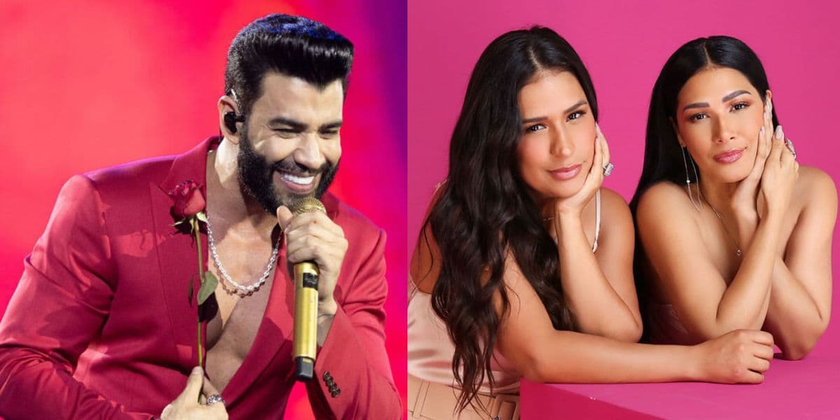 Gusttavo Lima e Simone e Simaria - Foto Reprodução Gusttavo Lima e Simone e Simaria - Foto Reprodução