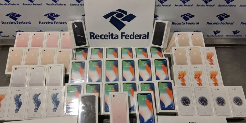 Iphone pela metade do preço, notebooks e videogame: Leilão da receita tem tudo por uma pechincha