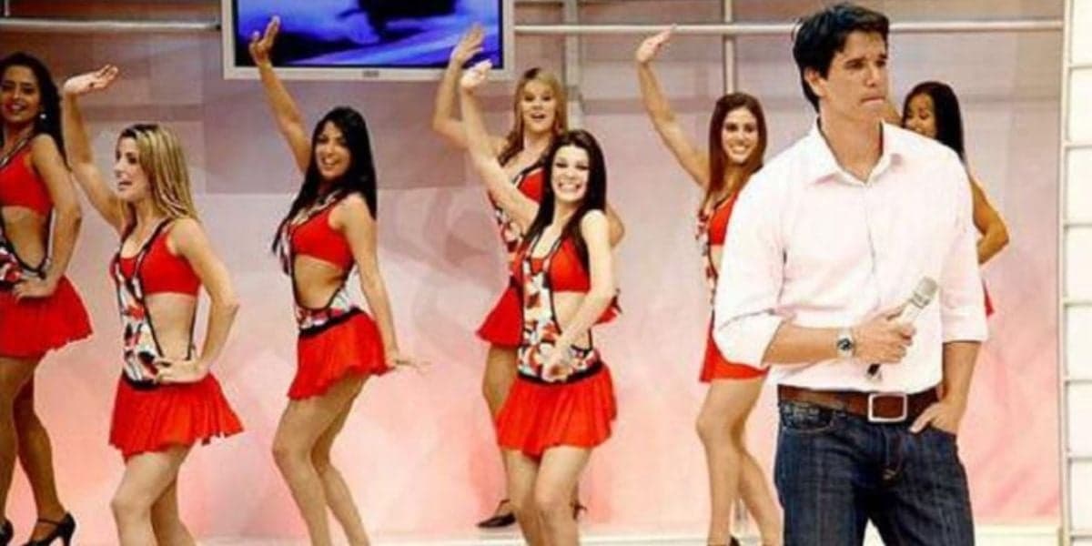Márcio Garcia comandou o Melhor do Brasil antes de Rodrigo Faro (Reprodução - Record) Márcio Garcia comandou o Melhor do Brasil antes de Rodrigo Faro (Reprodução - Record)