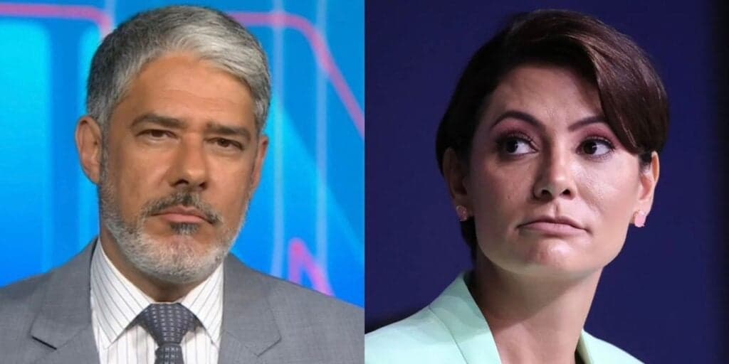Ao vivo: William Bonner entra com notícia bomba na Globo e expõe plano chocante com Michelle Bolsonaro