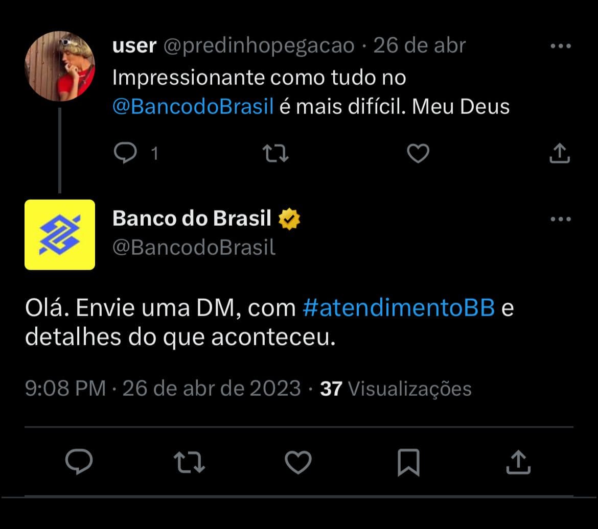 Clientes do Banco do Brasil estão enfurecidos com situação da empresa nesta sexta-feira (28) - Foto Reprodução Twitter Clientes do Banco do Brasil estão enfurecidos com situação da empresa nesta sexta-feira (28) - Foto Reprodução Twitter