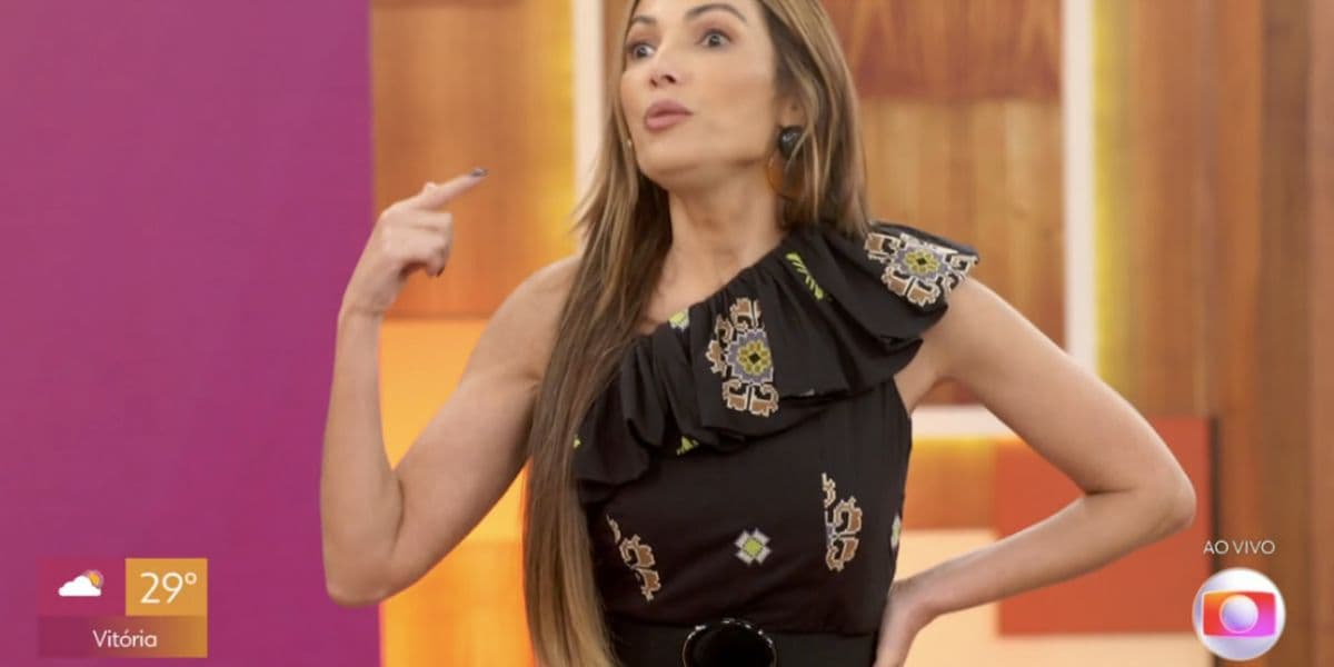 Patrícia Poeta no Encontro (Foto: Reprodução / Globo) Patrícia Poeta no Encontro (Foto: Reprodução / Globo)
