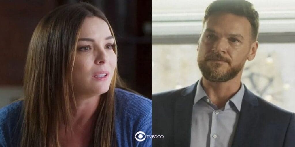 Reviravolta em Vai na Fé - Clara deixa a 'cegueira' de lado e escorraça Theo: "Sai da minha casa"