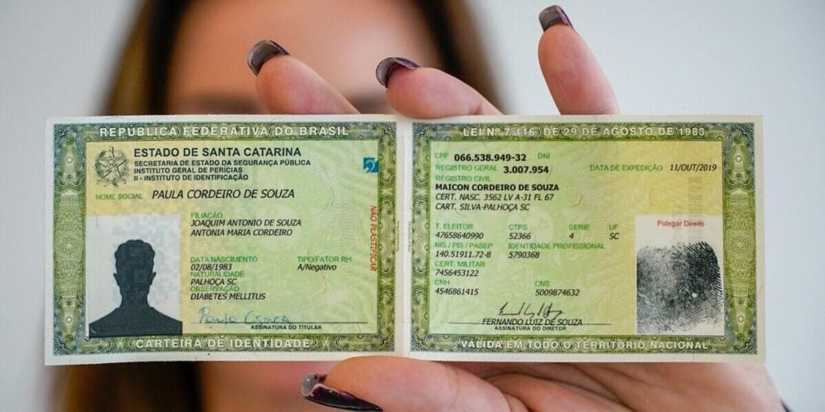 RG será substituído por novo documento (Foto Reprodução/Internet) RG será substituído por novo documento (Foto Reprodução/Internet)