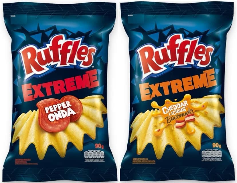 Salgadinho da marca Ruffles, o Ruffles Extreme - Foto Reprodução Internet Salgadinho da marca Ruffles, o Ruffles Extreme - Foto Reprodução Internet
