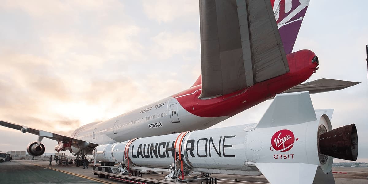 A empresa de foguetes Virgin Orbit vendeu equipamentos (Foto: Divulgação/Virgin) A empresa de foguetes Virgin Orbit vendeu equipamentos (Foto: Divulgação/Virgin)