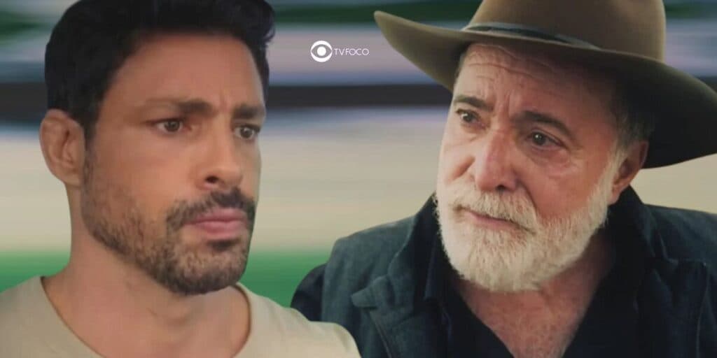 Terra e Paixão - Antônio não é o pai biológico de Caio e segredo bombástico vem à tona