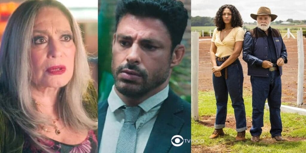 Terra e Paixão - Cândida revela segredo macabro para Caio e Antônio arma emboscada para Aline