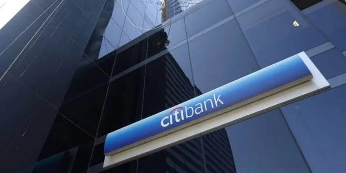 Agência do Citibank (Foto: Reprodução/Twitter) Agência do Citibank (Foto: Reprodução/Twitter)