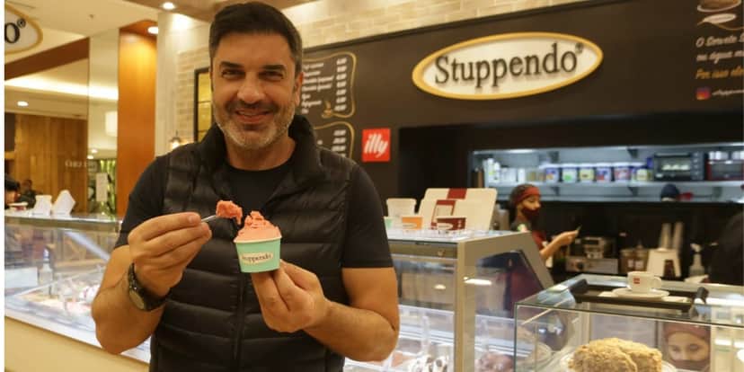 Edu Guedes é dono de uma das maiores marcas de sorvetes do país (Reprodução: Instagram) Edu Guedes é dono de uma das maiores marcas de sorvetes do país (Reprodução: Instagram)