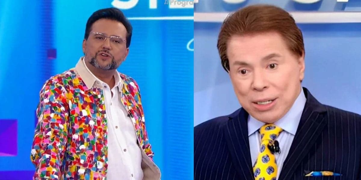 Geraldo Luís Silvio Santos - Montagem TVFoco Geraldo Luís Silvio Santos - Montagem TVFoco