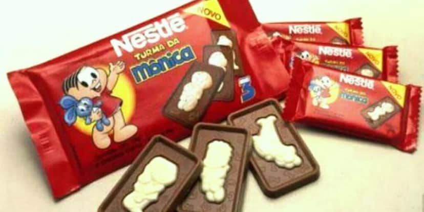 Chocolates da Turma da Mônica-Nestlé (Foto Reprodução/Internet) Chocolates da Turma da Mônica-Nestlé (Foto Reprodução/Internet)