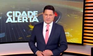 Eleandro Passaia no Cidade Alerta - Foto Record Eleandro Passaia no Cidade Alerta - Foto Record
