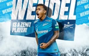 O jogador Wendel, do Zenit - Foto Internet O jogador Wendel, do Zenit - Foto Internet